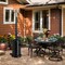 50000 BTU Stainless Steel Propane Outdoor Heater with Trip Over Protection and 2 Handles